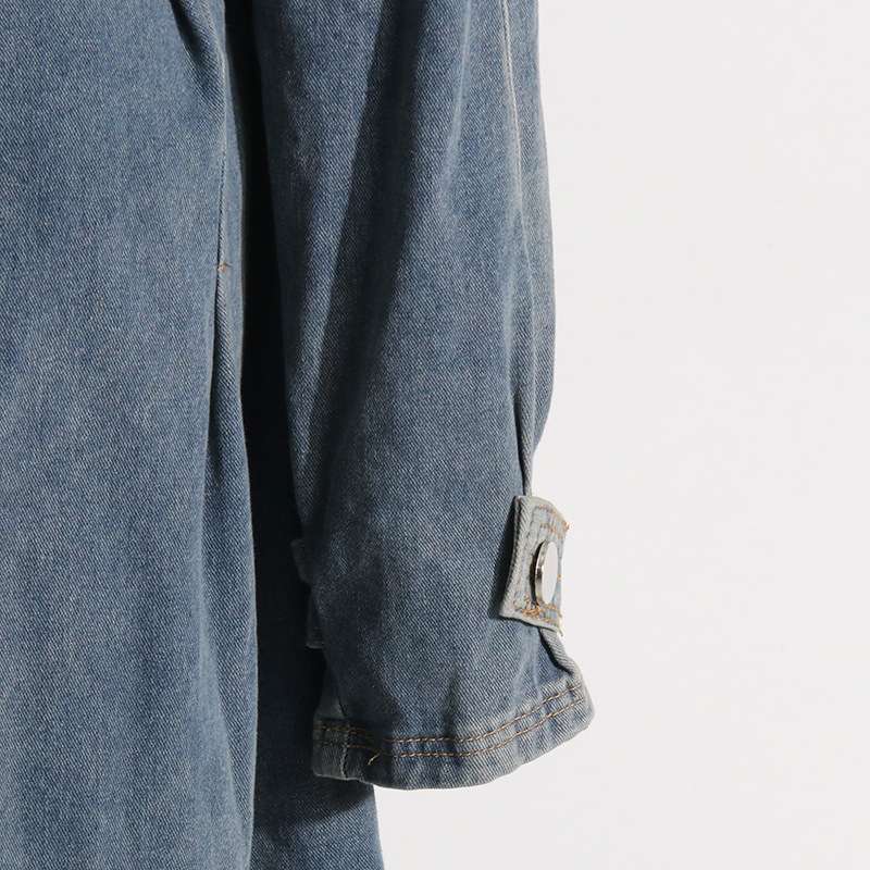 Denim Trench Coat image 7