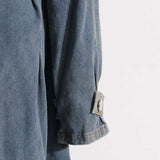 Denim Trench Coat image 7