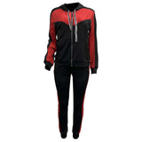 Animal Print Two Piece Activwear Zipper Up Set image 6