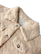 Button Up Drop Shoulder Long Sleeve Coat image 4