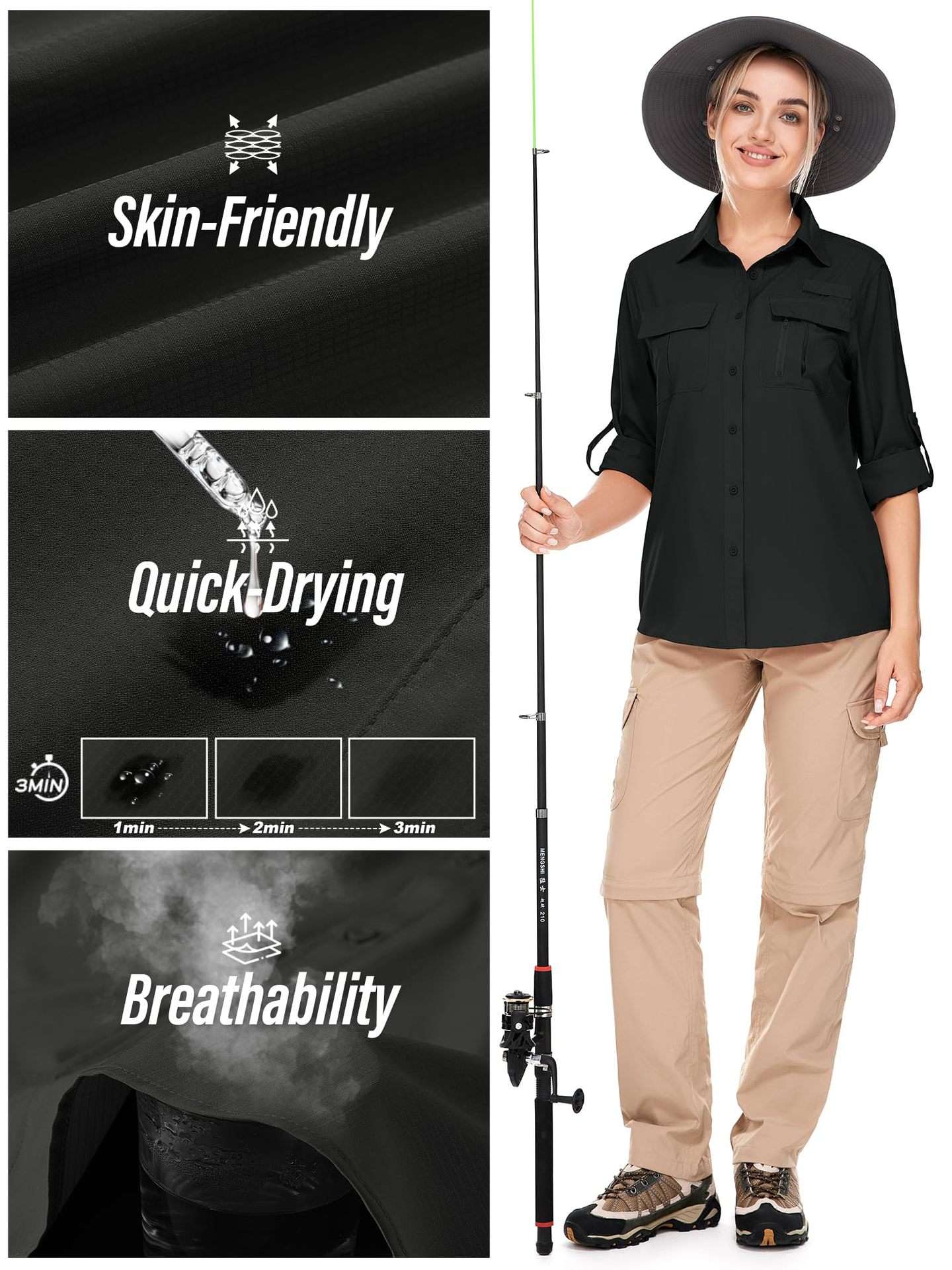 Utility Shirt with Roll-Up Sleeves image 5