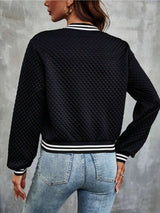 Luxxy Quilted Bomber Jacket image 3