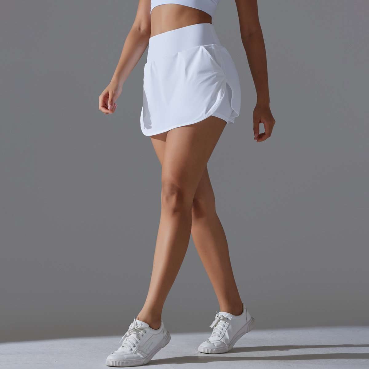 Athletic Skirt with Side Slit image 1