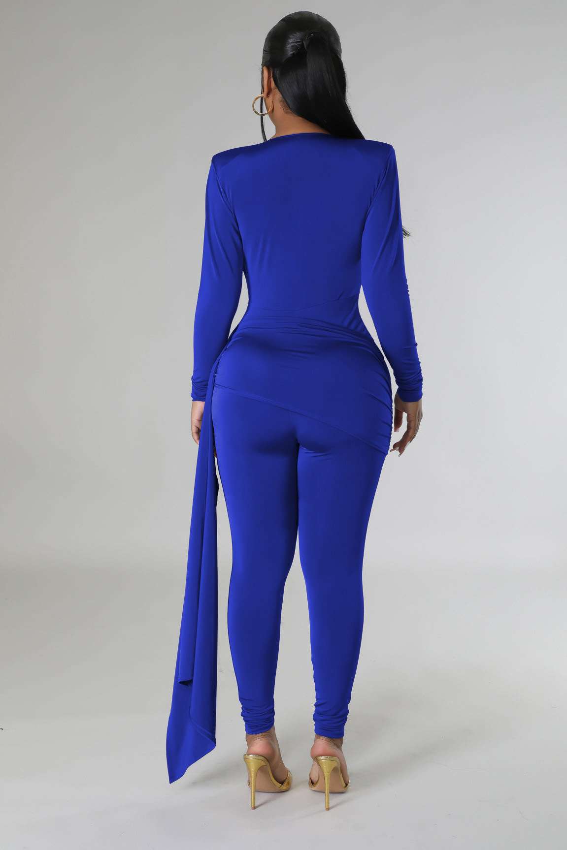 Deep V neck Jumpsuit image 7