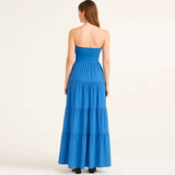 Strapless Maxi Dress image 5