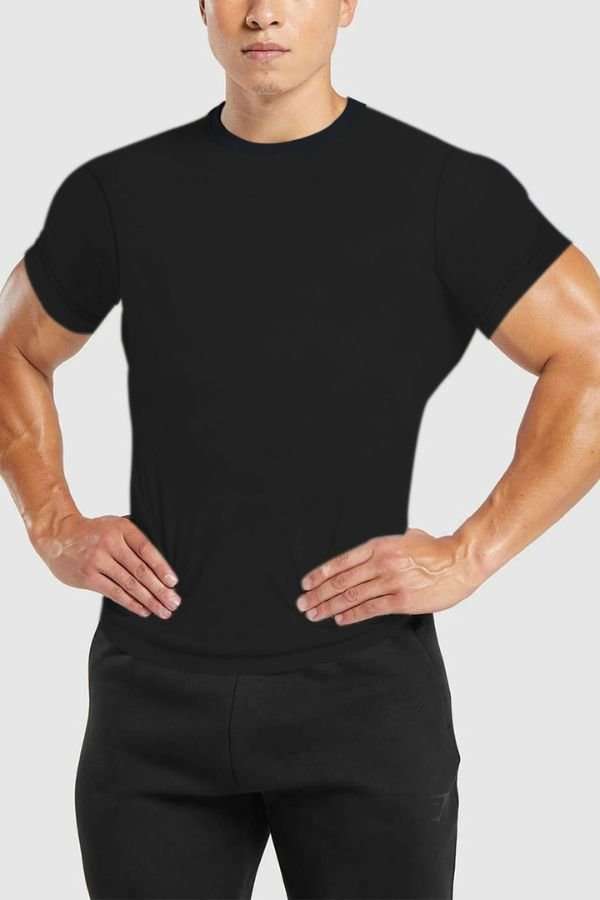 Performance Athletic T-Shirt - XL, Black image