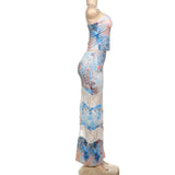 Floral Tube Top & Maxi Skirt Set image 3