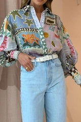 Collared Printed Shirt image 0