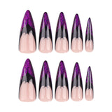 Glitter Bat Wing Nail image 4
