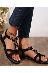 Floral Embellished Sandals image 0