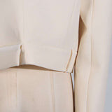 Cropped Collarless Blazer image 5