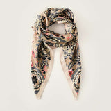 Vintage-Inspired Floral Scarf image 0