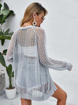 Cover Up Open Front Long Sleeve Summer Cardigans image 4