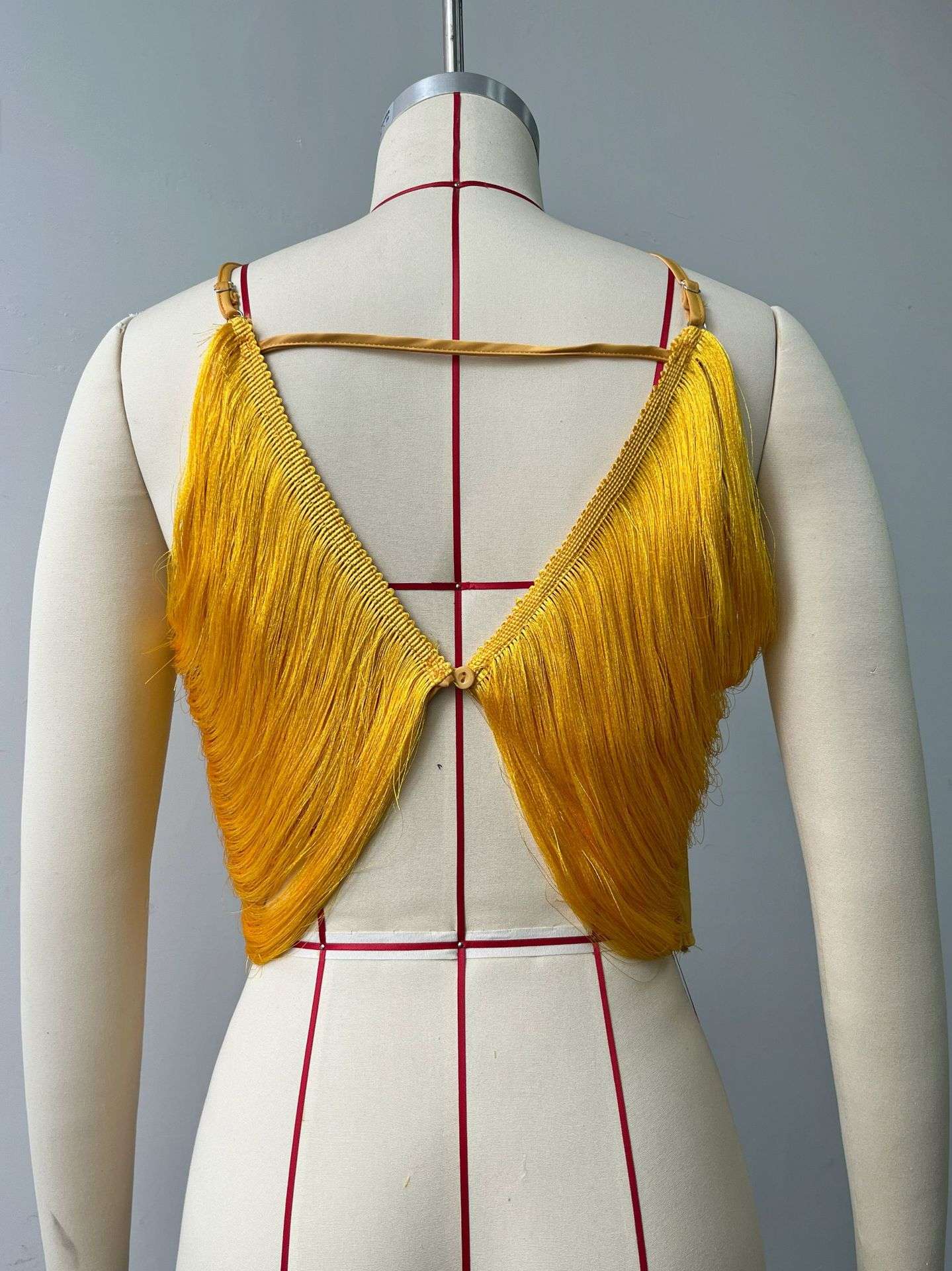 Metallic Halter Crop Top image 5