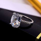 Silver Ring with Gemstone & Crystal image 3