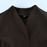 Elegant Oversized Coat with Belt image 6