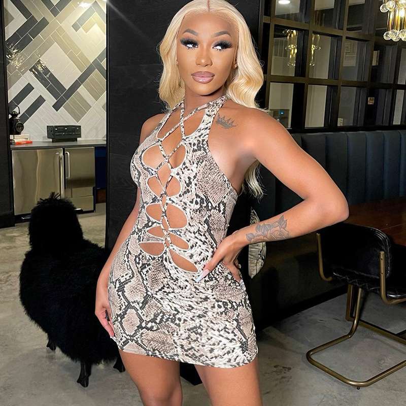 Serpentine Allure Mini Dress image 0