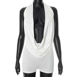 Draped Halter Neck Dress image 3