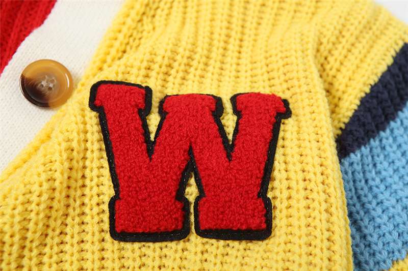 Varsity Pop Knit Cardigan image 4