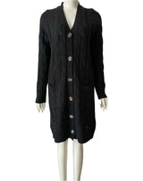 Cozy Cable Knit Long Cardigan image 4