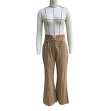 High Waist Wide Leg Pants for Women image 3