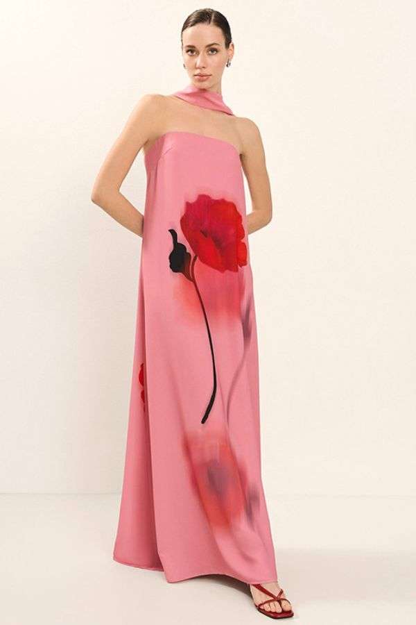 Floral-Print Maxi Dress image 1