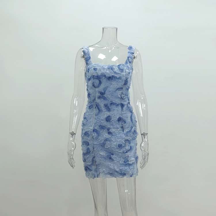 Elegant Floral Ruffle Dress image 8