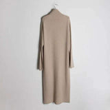 Turtle Neck Long Sleeve Sweater Dress image 5