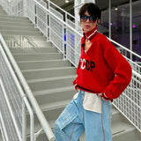 White Quarter-Zip Top image 6