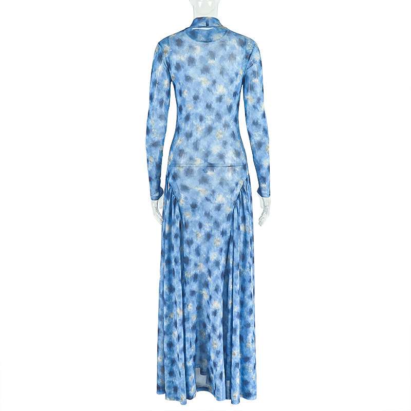 Tie-Dye Maxi Dress image 4