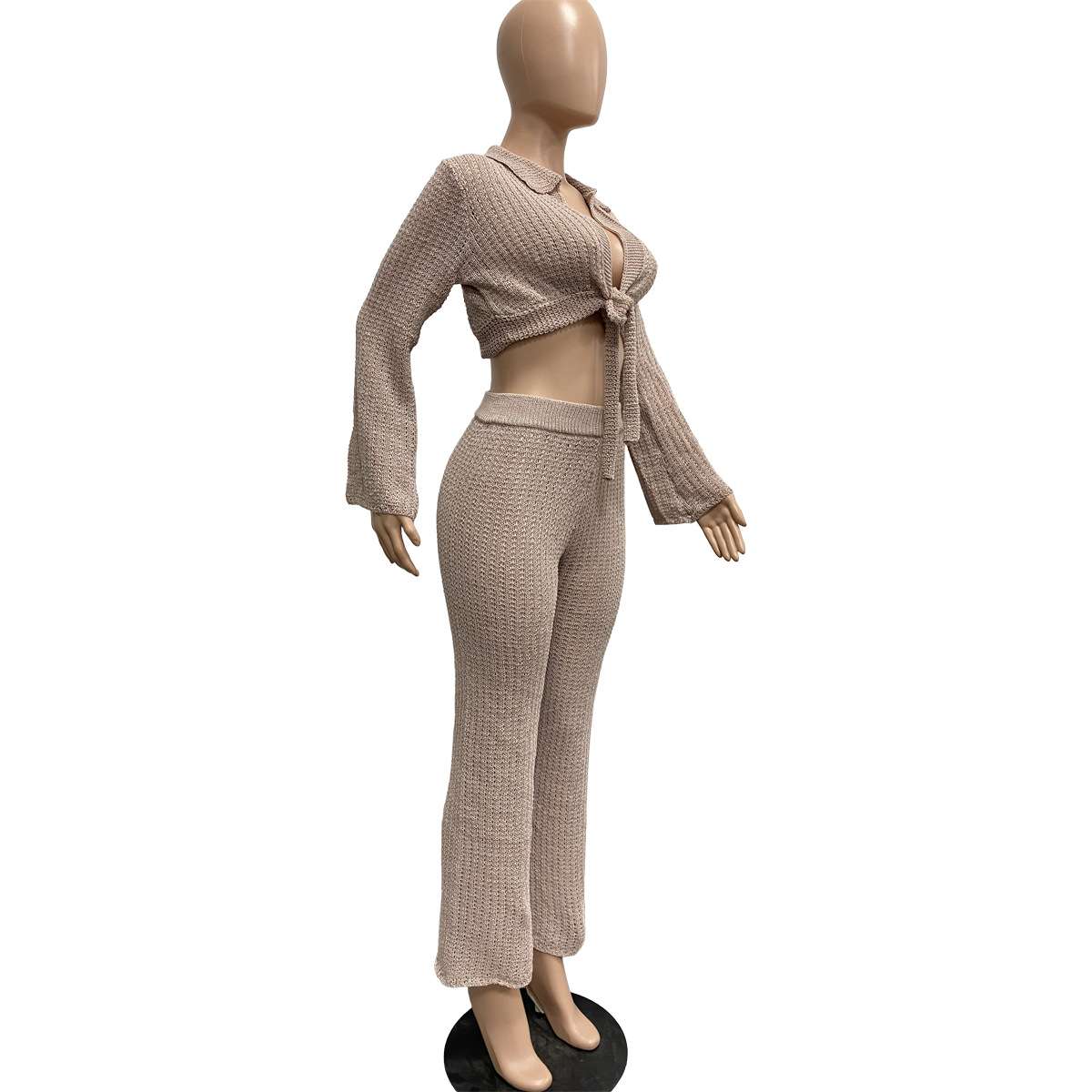 Cozy Chic Knit Top and Pants Set image 6