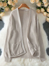 Chunky Knit Oversized Jacket image 3