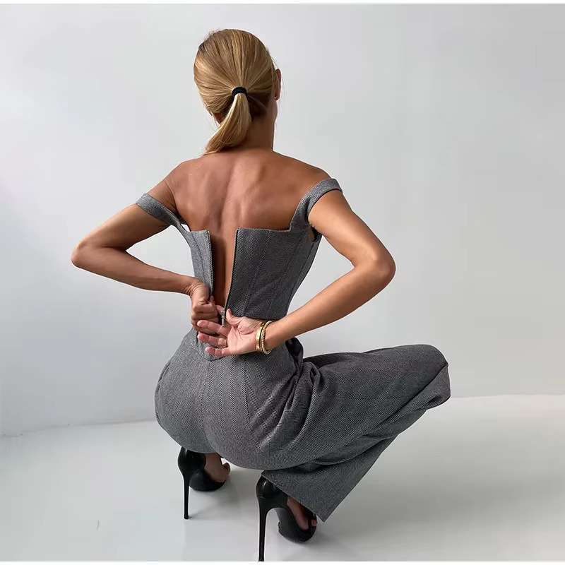 Casual Solid Womens Blazer Coats Pants Sets image 2