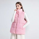 Casual On the Go Puffer Vest - XL, Pink image