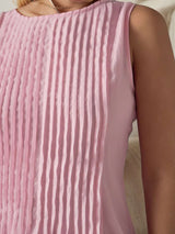 Pleated Midi Dress image 4
