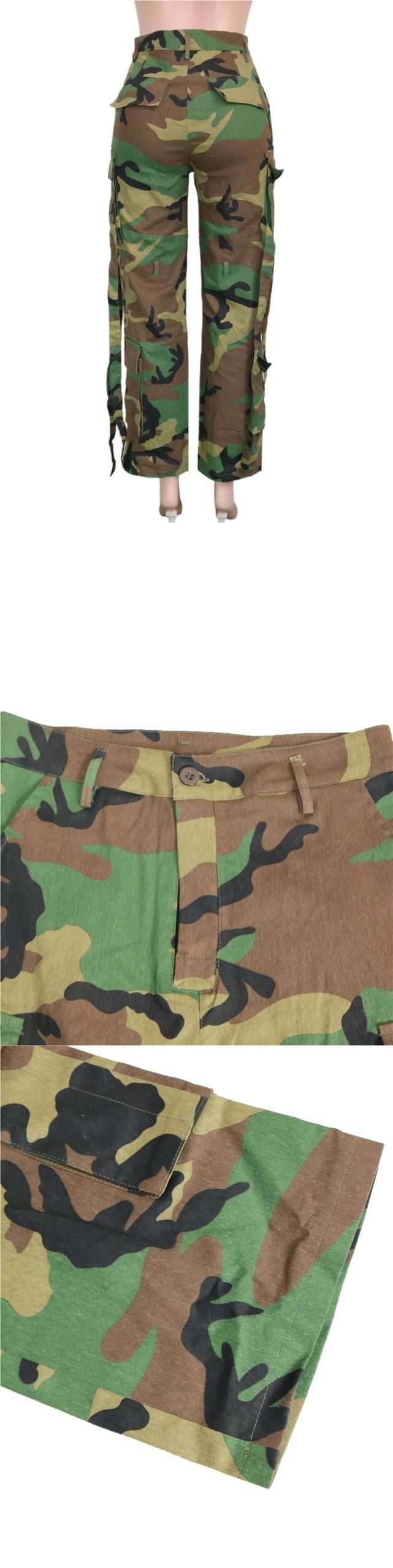 Classic Camouflage Cargo Pants image 4
