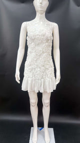 3D Floral Slip Dress image 3