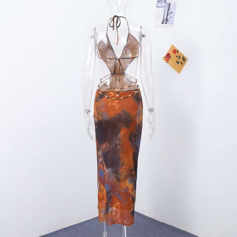Sunset Cutout Maxi Dress image 3