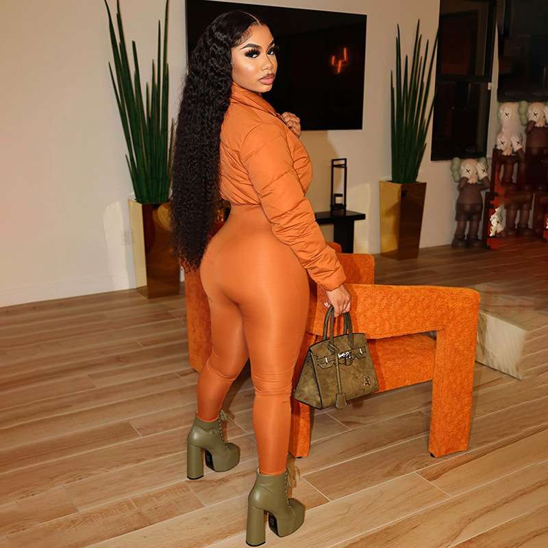 Puffer jacket Jumpsuit image 7