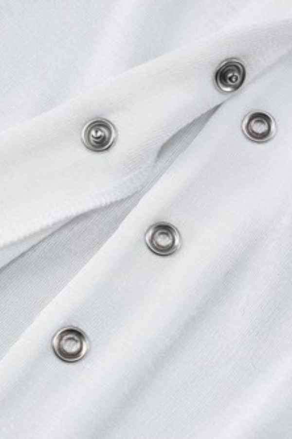 Elegant Solid Color Button Down Sleeveless Maxi Dress image 6