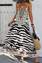 Animal Print Maxi Dress image 0