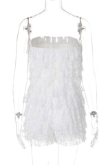 Lace Cascade Romper image 6