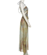 Asymmetrical Cut Out Maxi Dress image 5