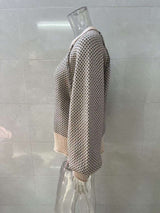 Oversize Knit Sweater Pullover image 6