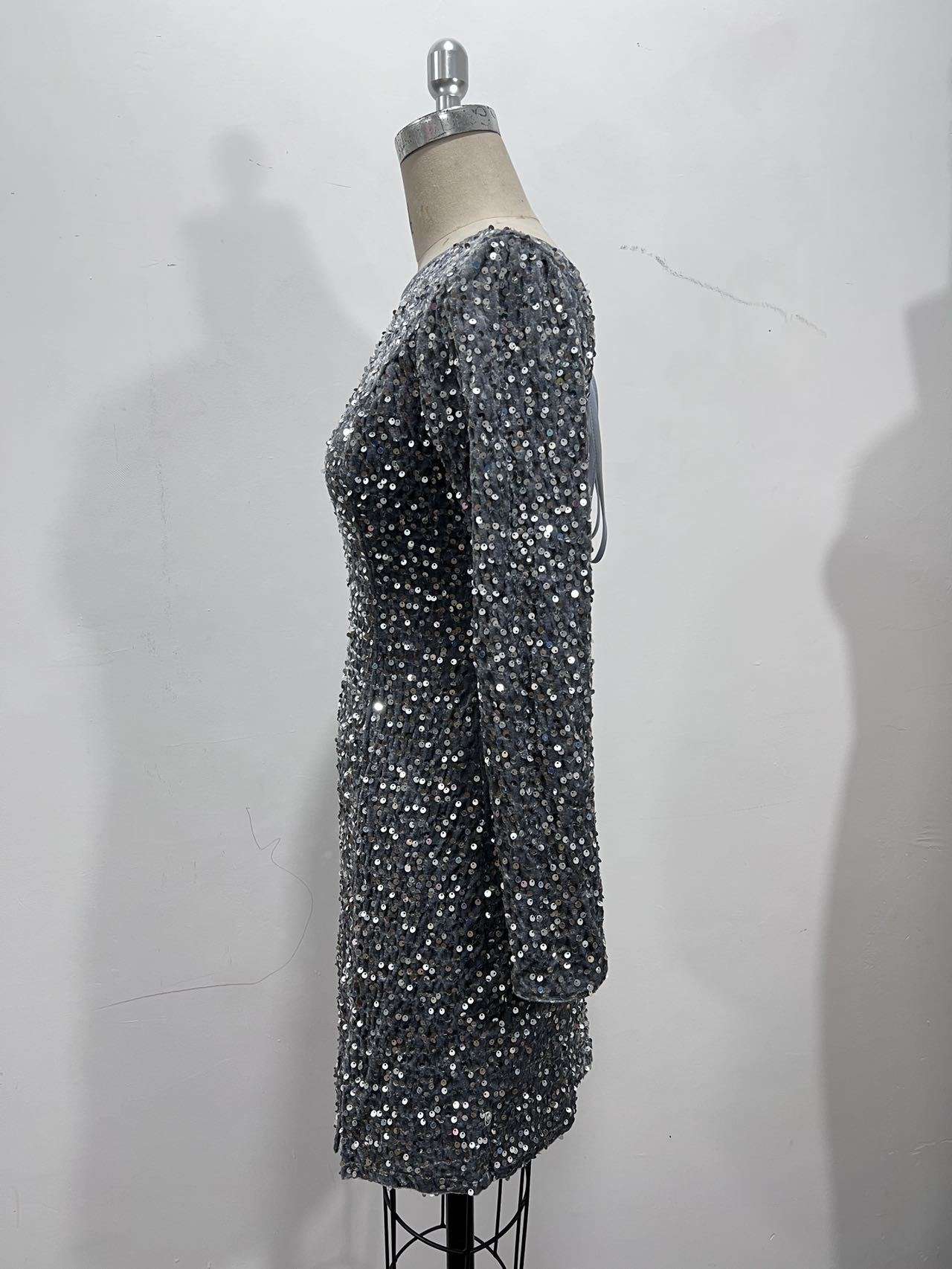 All Day Sequin Mini Dress image 5