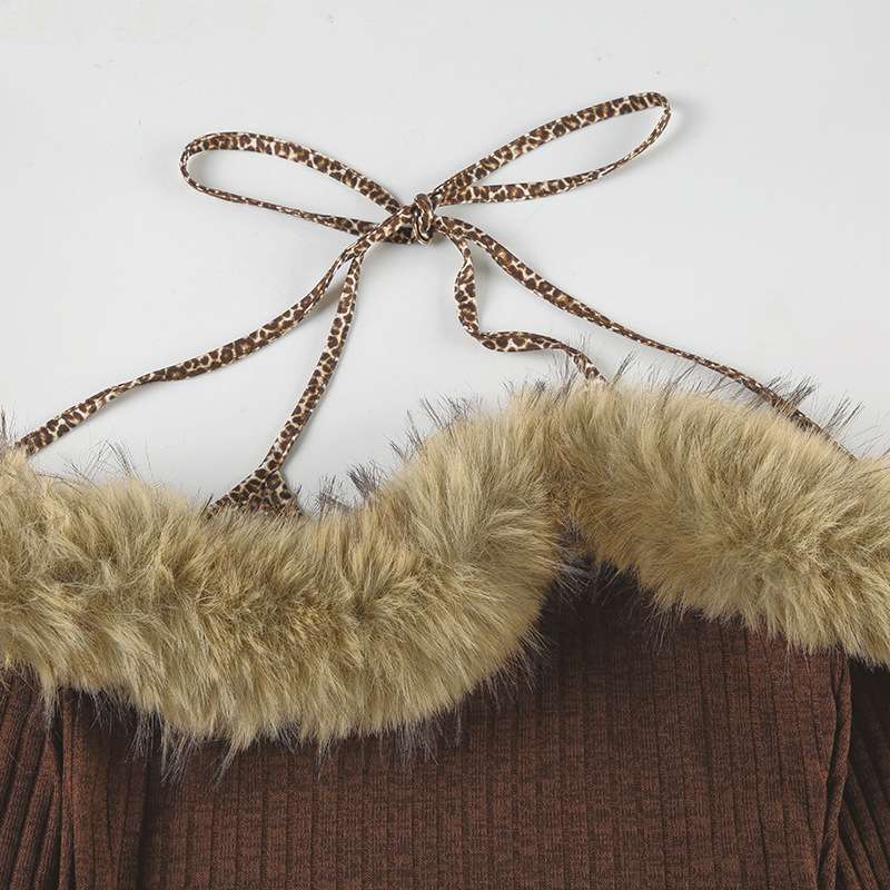 Off the Shoulder Fluff Tops image 3