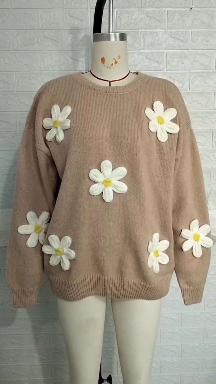 Cozy Sweater with Embellishments image 4