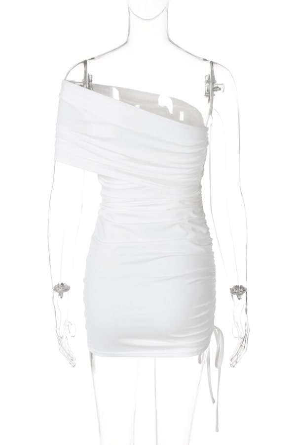 Allure Ruched Mini Dress image 5