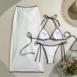 Bikini Set with Matching Wrap Skirt image 6
