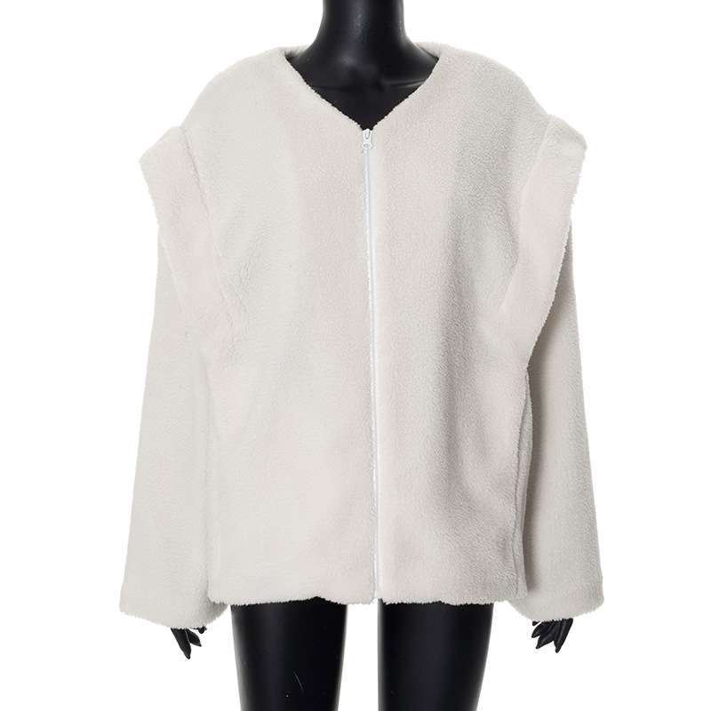 Minimalist Luxe Fleece Jacket image 4